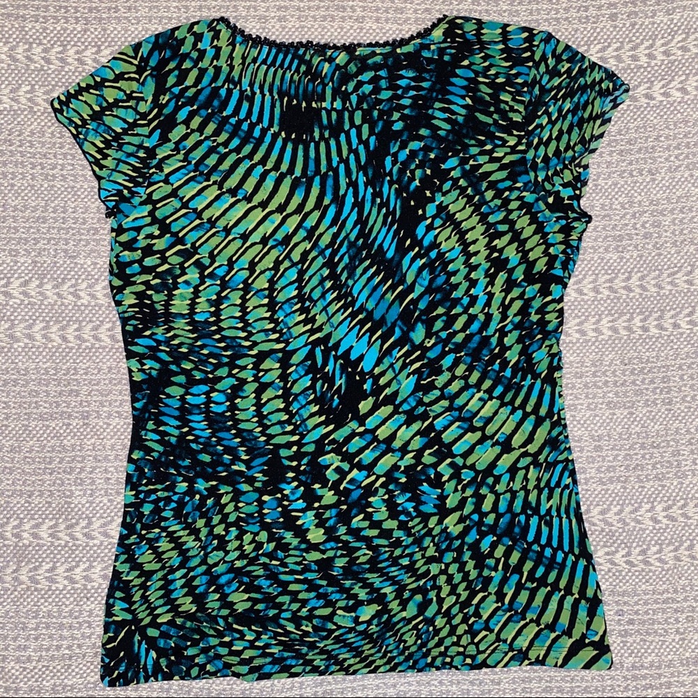 Style & Co Ruched Blouse - Picture 2 of 5